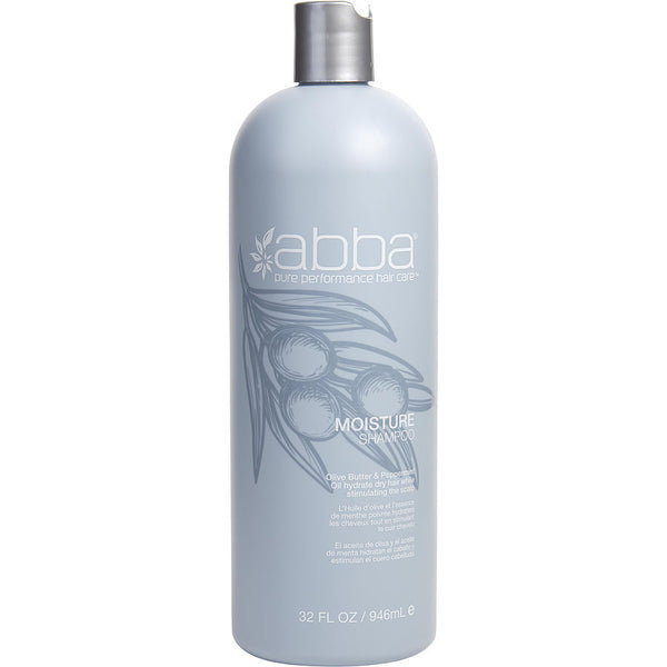 ABBA by ABBA Pure & Natural Hair Care (UNISEX) - MOISTURE SHAMPOO 32 OZ (NEW PACKAGING)