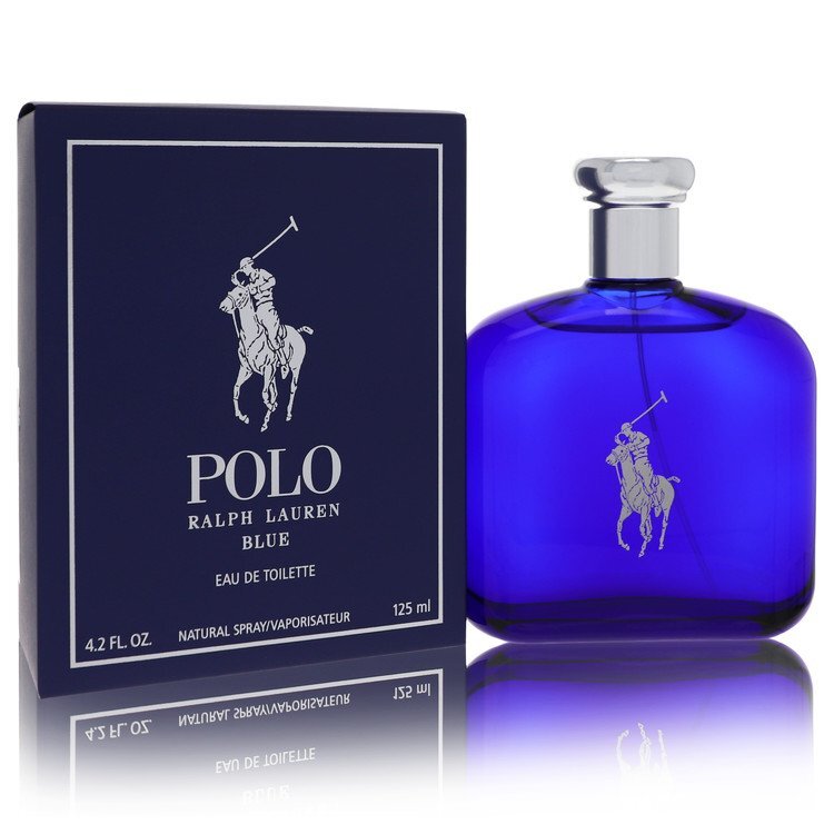 Polo Blue by Ralph Lauren Eau De Toilette Spray 4.2 oz (Men)