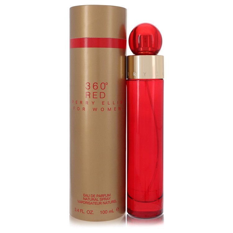 Perry Ellis 360 Red by Perry Ellis Eau De Parfum Spray 3.4 oz (Women)