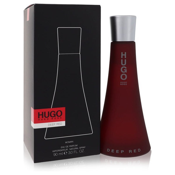 hugo DEEP RED by Hugo Boss Eau De Parfum Spray 3 oz (Women)