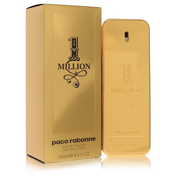 1 Million by Paco Rabanne Eau De Toilette Spray 3.4 oz (Men)