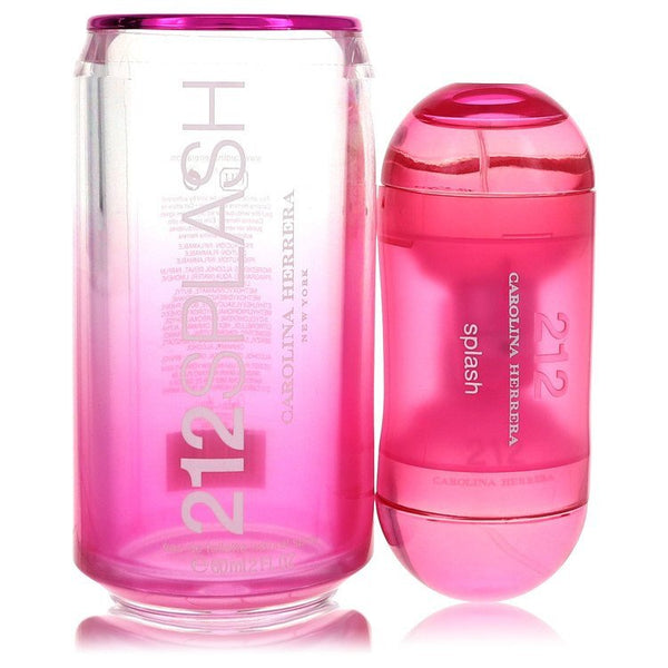 212 Splash by Carolina Herrera Eau De Toilette Spray (Pink) 2 oz (Women)