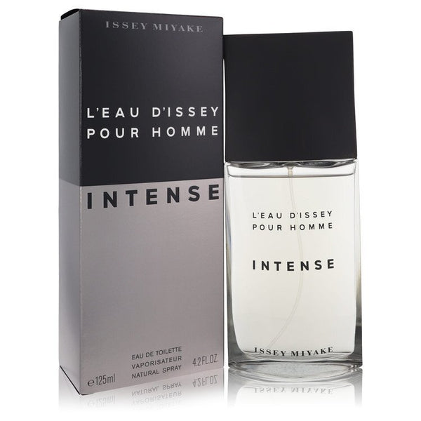 L'eau D'Issey Pour Homme Intense by Issey Miyake Eau De Toilette Spray 4.2 oz (Men)