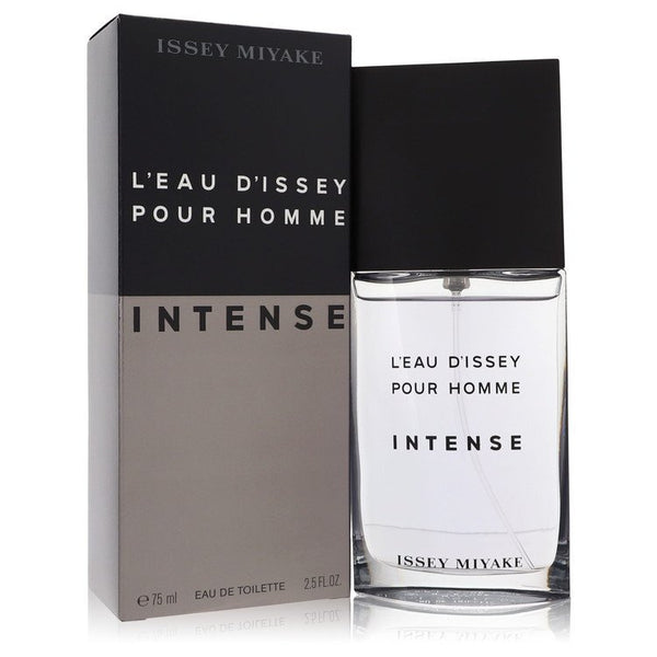 L'eau D'Issey Pour Homme Intense by Issey Miyake Eau De Toilette Spray 2.5 oz (Men)