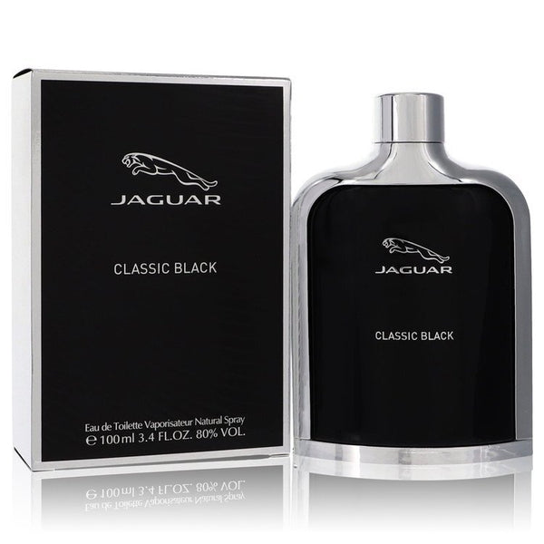 Jaguar Classic Black by Jaguar Eau De Toilette Spray 3.4 oz (Men)