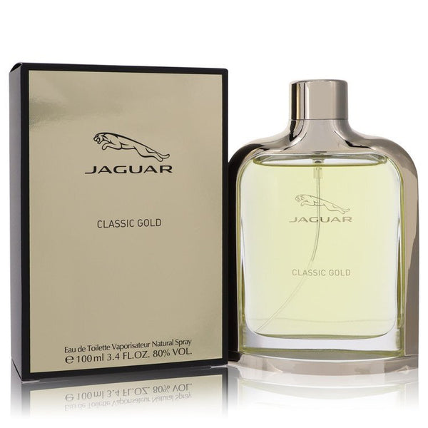 Jaguar Classic Gold by Jaguar Eau De Toilette Spray 3.4 oz (Men)