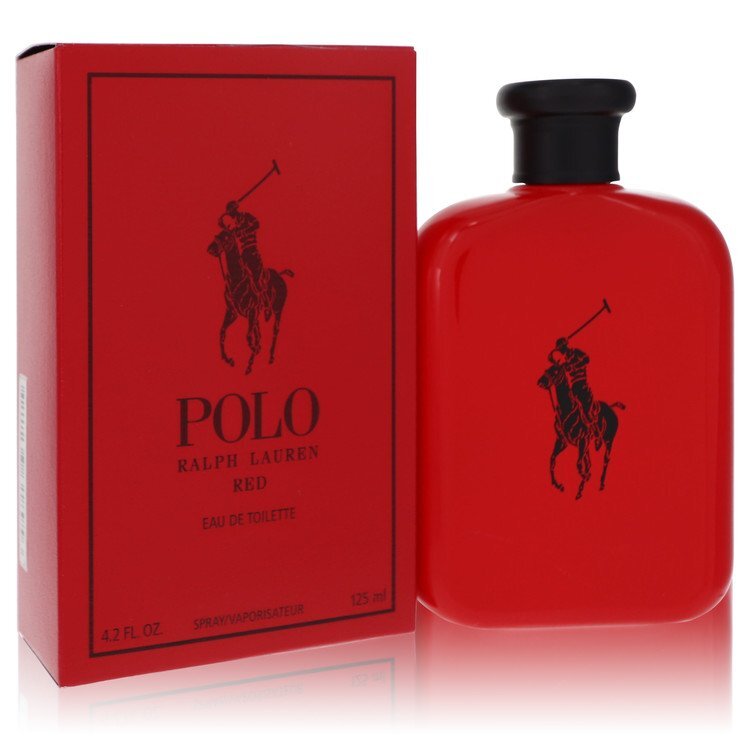 Polo Red by Ralph Lauren Eau De Toilette Spray 4.2 oz (Men)