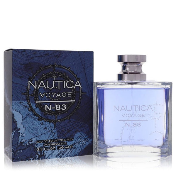 Nautica Voyage N-83 by Nautica Eau De Toilette Spray 3.4 oz (Men)