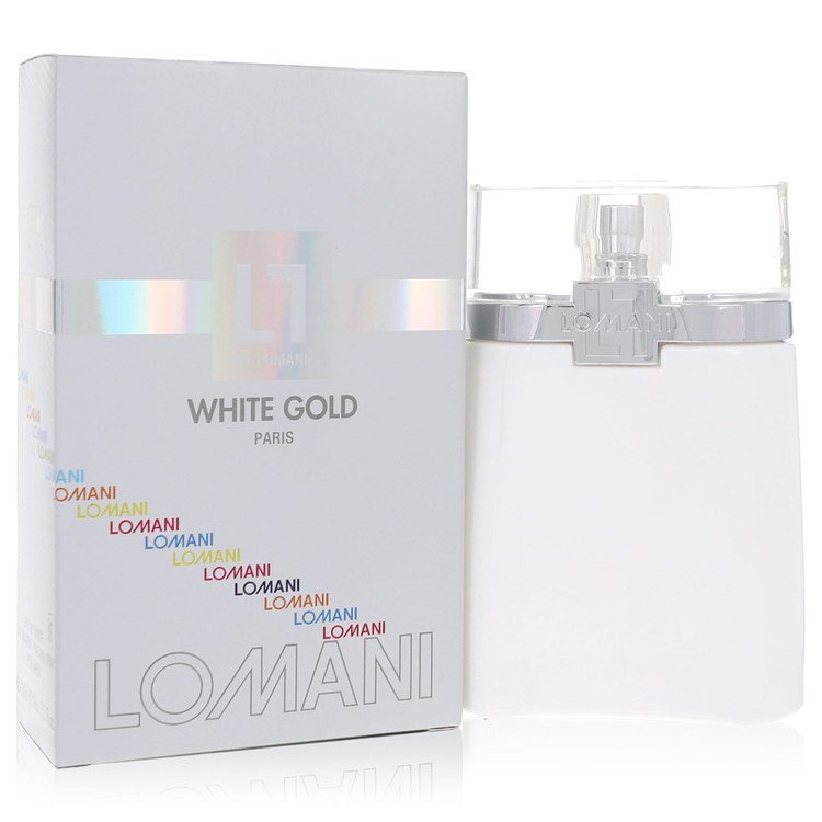 Lomani White Gold by Lomani Eau De Toilette Spray 3.4 oz (Men)