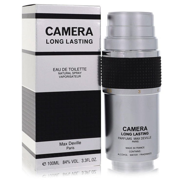 Camera Long Lasting by Max Deville Eau De Toilette Spray 3.4 oz (Men)