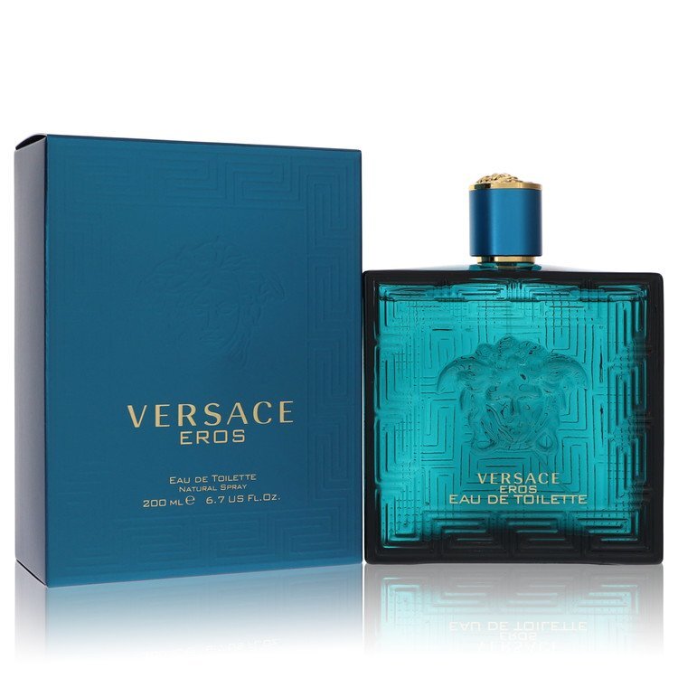 Versace Eros by Versace Eau De Toilette Spray 6.7 oz (Men)