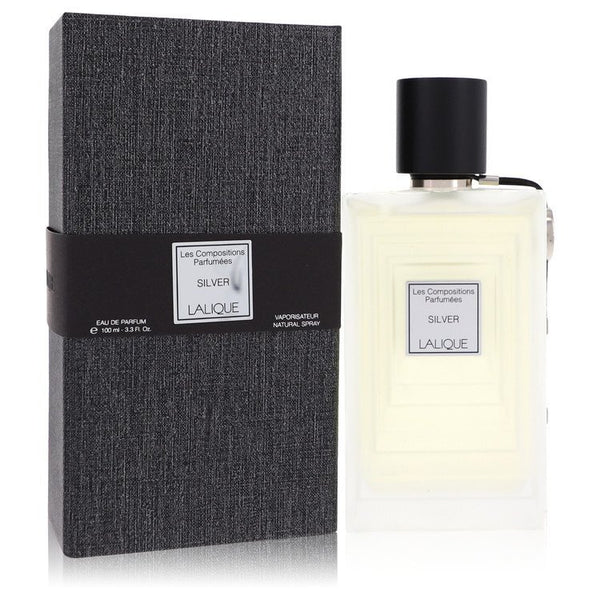 Les Compositions Parfumees Silver by Lalique Eau De Parfum Spray 3.3 oz (Women)