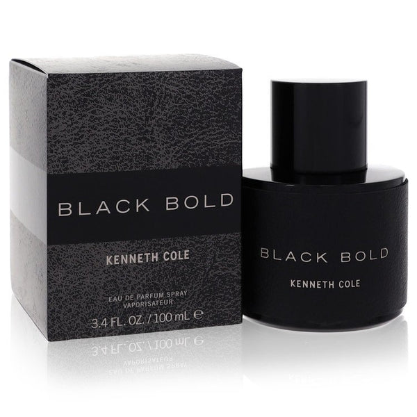 Kenneth Cole Black Bold by Kenneth Cole Eau De Parfum Spray 3.4 oz (Men)