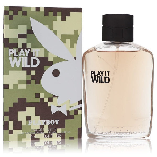 Playboy Play It Wild by Playboy Eau De Toilette Spray 3.4 oz (Men)