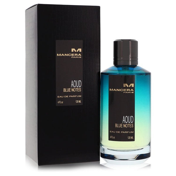 Mancera Aoud Blue Notes by Mancera Eau De Parfum Spray (Unisex) 4 oz (Women)