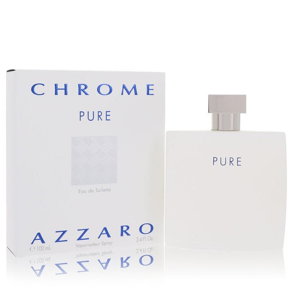 Chrome Pure by Azzaro Eau De Toilette Spray 3.4 oz (Men)