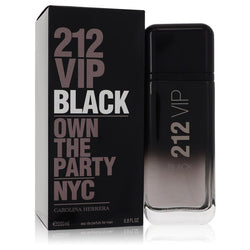 212 VIP Black by Carolina Herrera Eau De Parfum Spray 6.8 oz (Men)