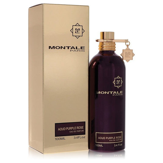 Montale Aoud Purple Rose by Montale Eau De Parfum Spray (Unisex) 3.4 oz (Women)