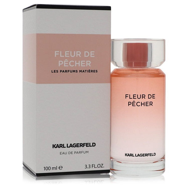 Fleur De Pecher by Karl Lagerfeld Eau De Parfum Spray 3.3 oz (Women)