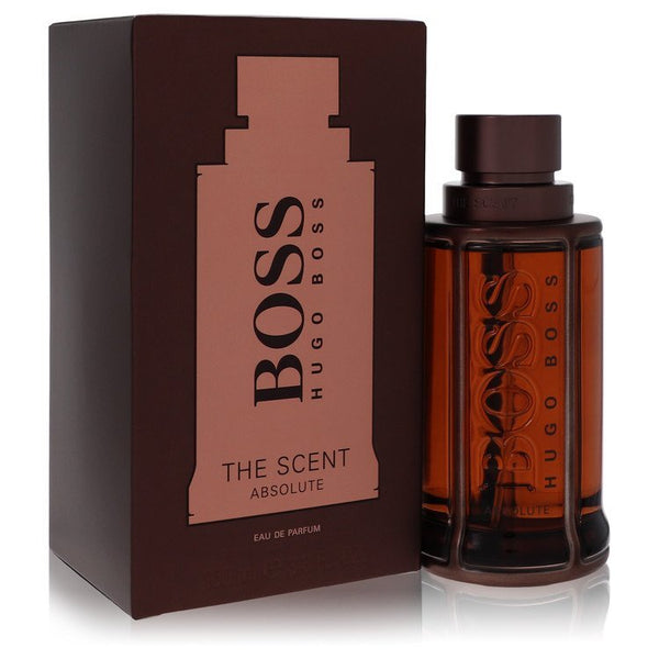 Boss The Scent Absolute by Hugo Boss Eau De Parfum Spray 3.3 oz (Men)