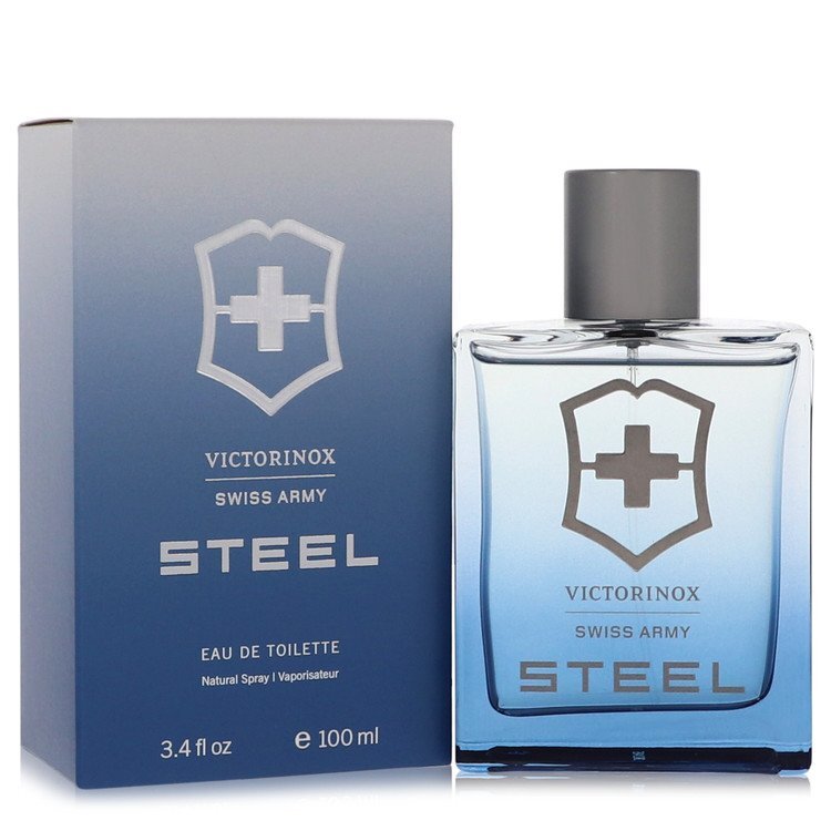 Swiss Army Steel by Swiss Army Eau De Toilette Spray 3.4 oz (Men)