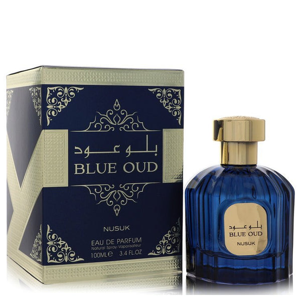 Nusuk Blue Oud by Nusuk Eau De Parfum Spray (Unisex) 3.4 oz (Women)