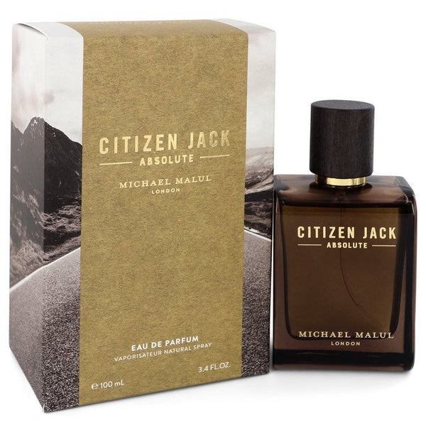 Citizen Jack Absolute by Michael Malul Eau De Parfum Spray 3.4 oz (Men)