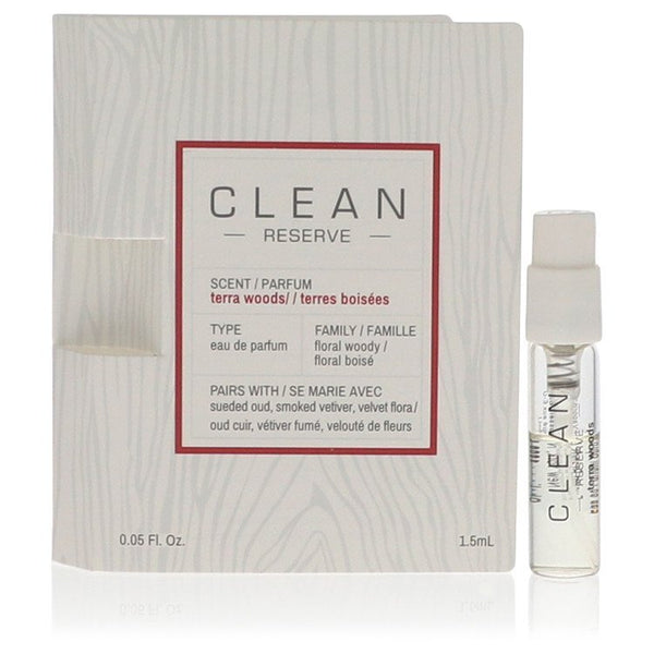 Clean Terra Woods Reserve Blend by Clean Vial (sample) .05 oz (Women)