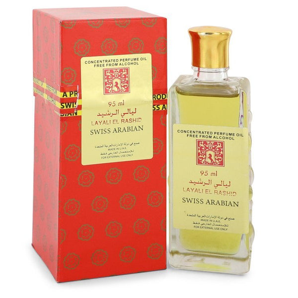 Layali El Rashid by Swiss Arabian Concentrated Perfume Oil Free From Alcohol (Unisex) 3.2 oz (Women)