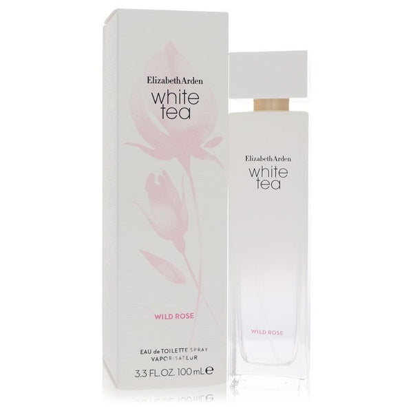 White Tea Wild Rose by Elizabeth Arden Eau De Toilette Spray 3.3 oz (Women)