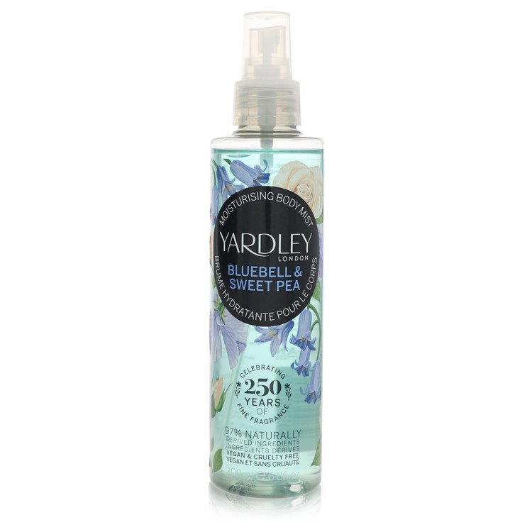 Yardley Bluebell & Sweet Pea by Yardley London Moisturizing Body Mist 6.8 oz (Women)