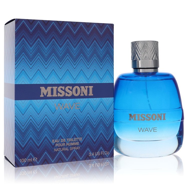 Missoni Wave by Missoni Eau De Toilette Spray 3.4 oz (Men)