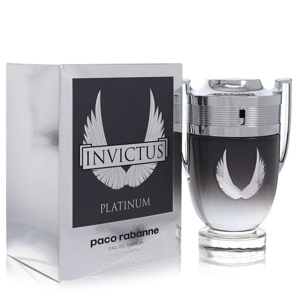 Invictus Platinum by Paco Rabanne Eau De Parfum Spray 3.4 oz (Men)
