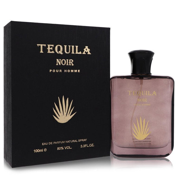 Tequila Pour Homme Noir by Tequila Perfumes Eau De Parfum Spray 3.3 oz (Men)