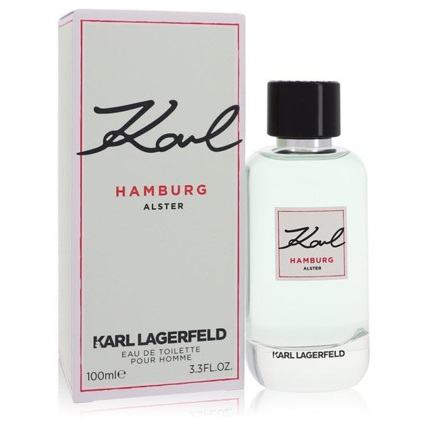 Karl Hamburg Alster by Karl Lagerfeld Eau De Toilette Spray 3.3 oz (Men)