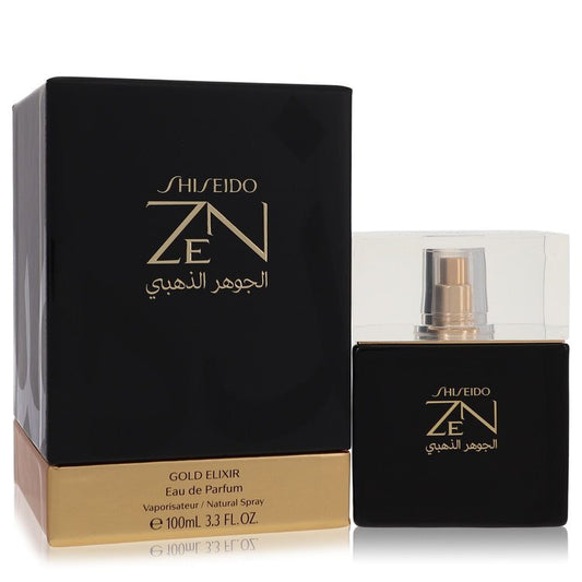 Zen Gold Elixir by Shiseido Eau De Parfum Spray 3.4 oz (Women)