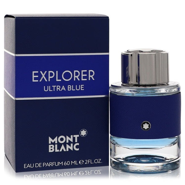 Montblanc Explorer Ultra Blue by Mont Blanc Eau De Parfum Spray 2 oz (Men)