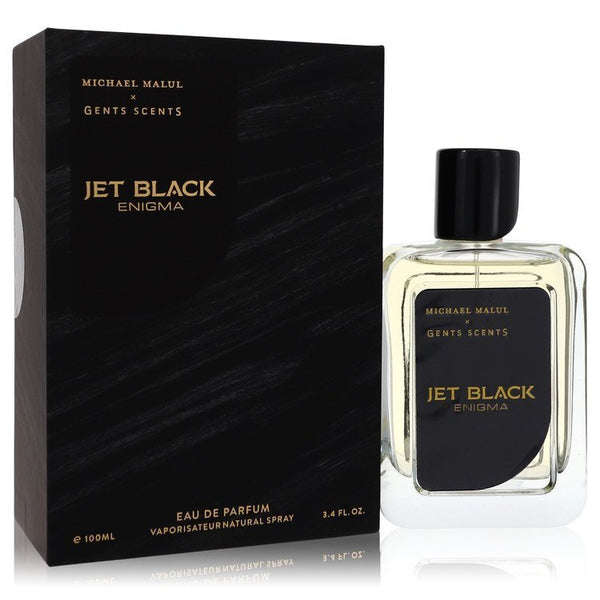 Jet Black Enigma by Michael Malul Eau De Parfum Spray 3.4 oz (Men)