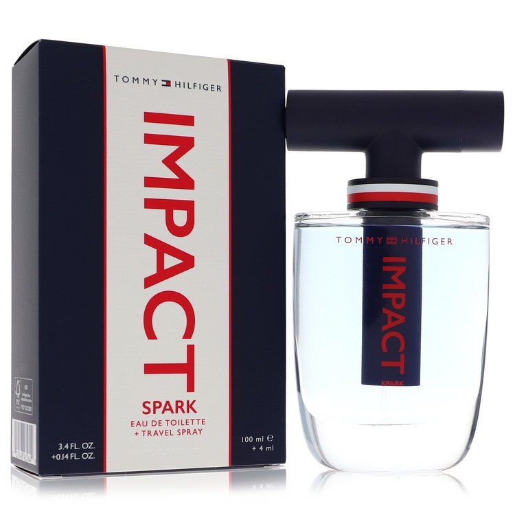 Tommy Hilfiger Impact Spark by Tommy Hilfiger Eau De Toilette Spray -- 3.4 oz Eau De Toilette + .14 oz Travel EDT Spray (Men)