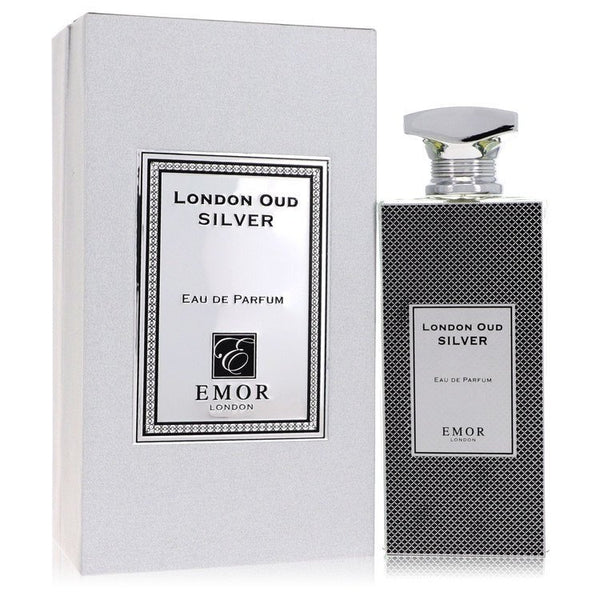 Emor London Oud Silver by Emor London Eau De Parfum Spray (Unisex) 4.2 oz (Men)