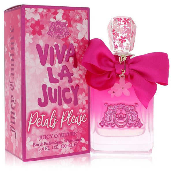 Viva La Juicy Petals Please by Juicy Couture Eau De Parfum Spray 3.4 oz (Women)