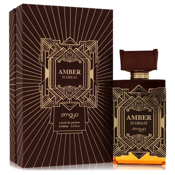 Afnan Amber is Great by Afnan Extrait De Parfum (Unisex) 3.4 oz (Men)