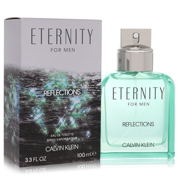 Eternity Reflections by Calvin Klein Eau De Toilette Spray 3.4 oz (Men)